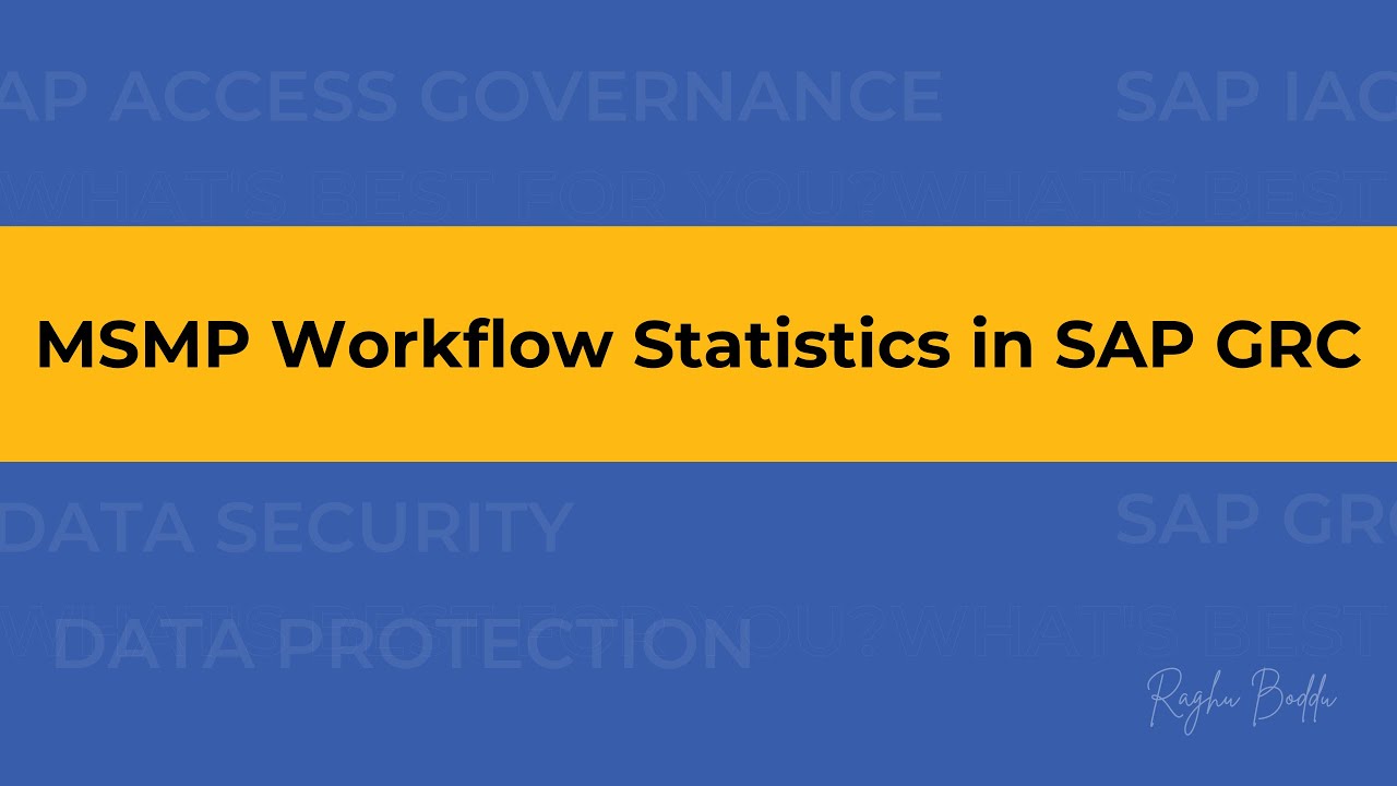 MSMP Workflow Statistics