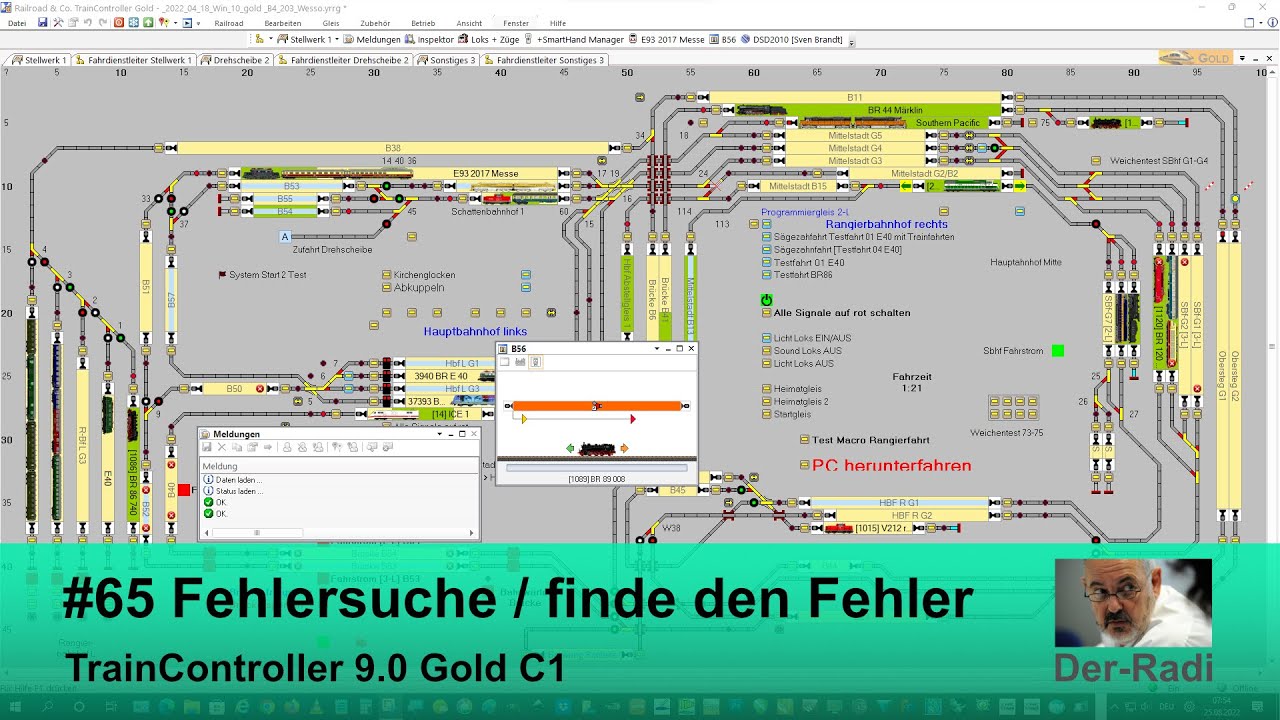 TrainController #65 Fehlersuche, finde den Fehler