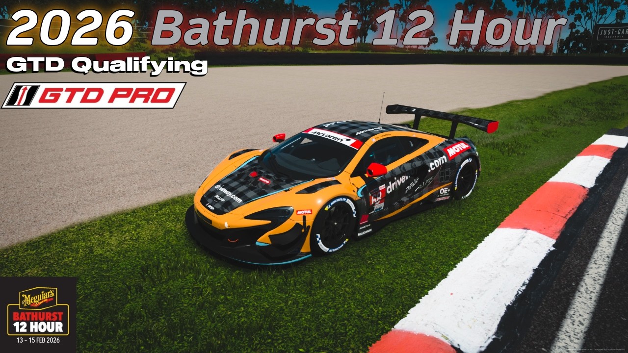 PRAWBLEMS- Bathurst 12 Hour GTD Qualifying-Gran Turismo 7