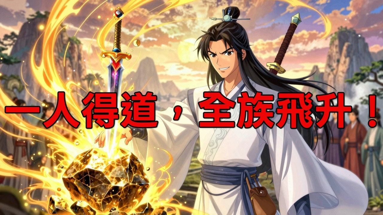 穿越成百歲老家主大限將至？覺醒靈石加成系統，從落霞島開始，帶著全族人“苟”到舉族飛升！