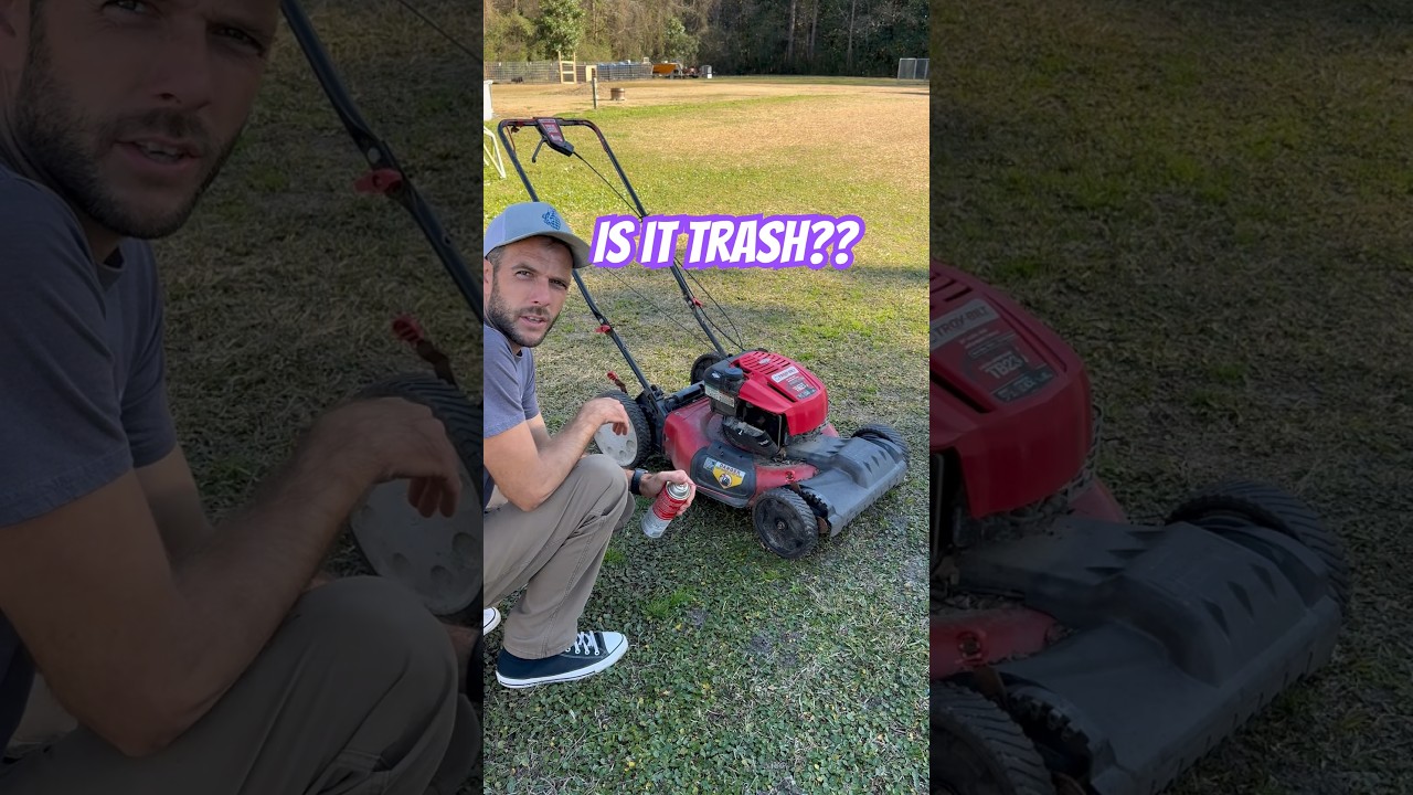 Quick mower tip #mechanic #repair #lawnmower #veteran