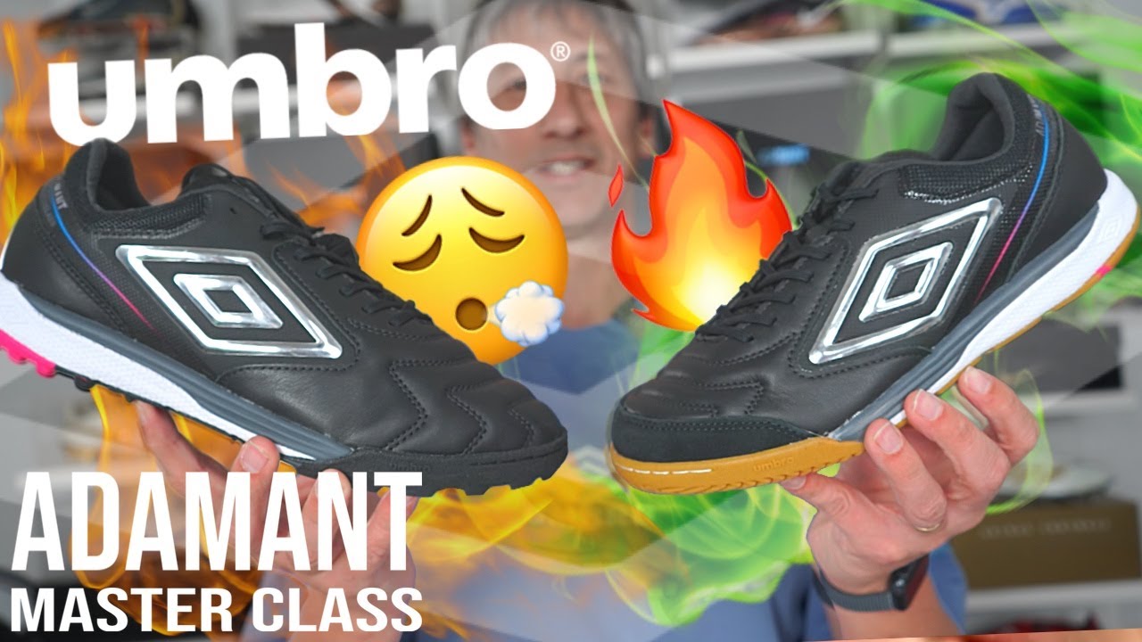 ESTOS SON LOS MEJORES BOTINES DE UMBRO, ADAMANT MASTERCLASS SUELA INDOOR Y TURF