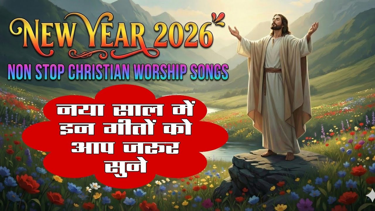 NEW YEAR 2026 | NON STOP CHRISTMAS WORSHIP SONGS HINDI 2026 | BEST JESUS WORSHIP SONGS HINDI 2026 | 