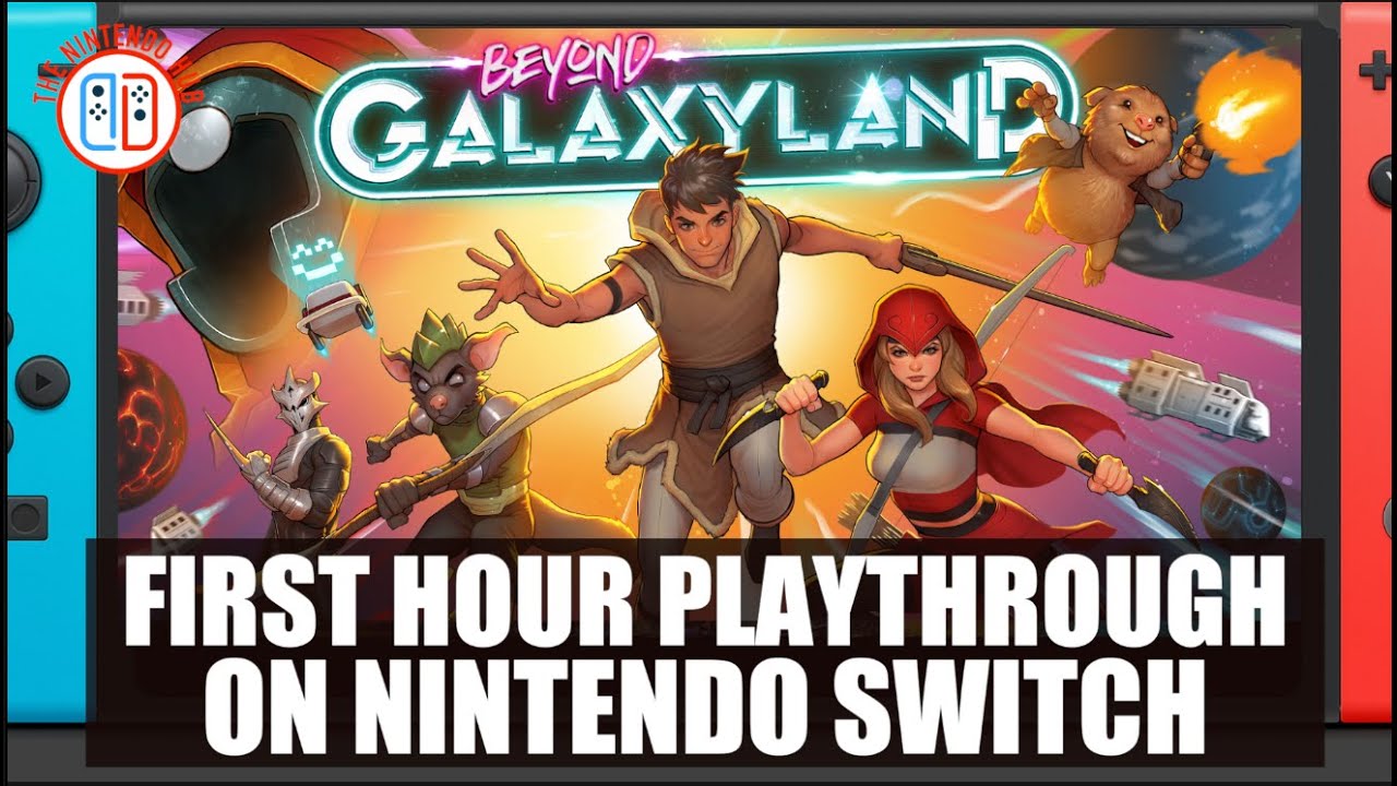Beyond GalaxyLand on Nintendo Switch first hour - this is special!