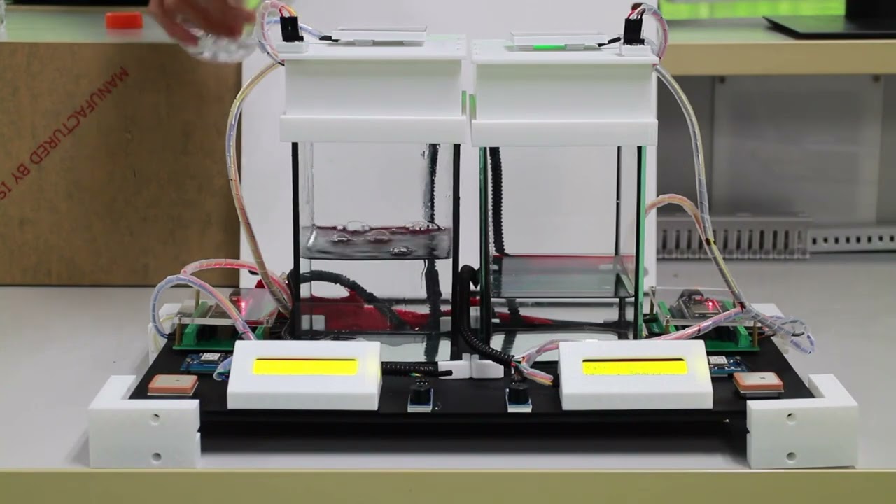 Video Preview Mini Project DataComunication  [Flood Monitoring - KMITL Center]
