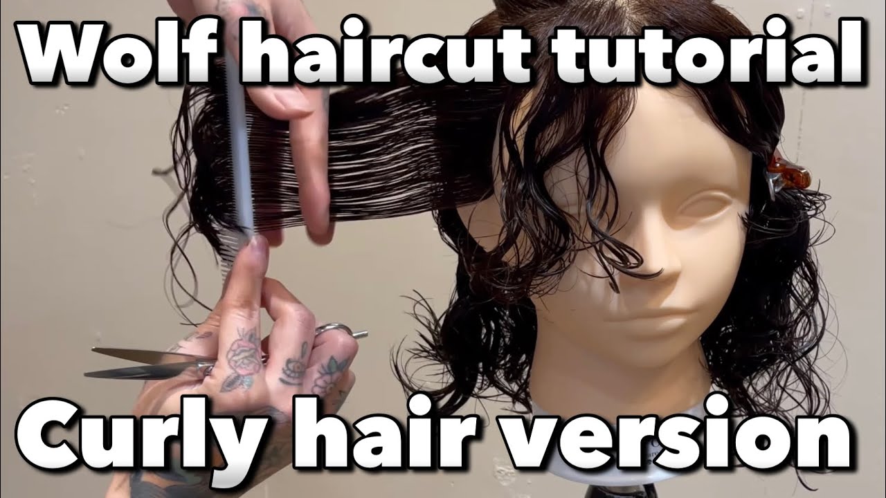 How to make the Wolf-hair for people with curly hair