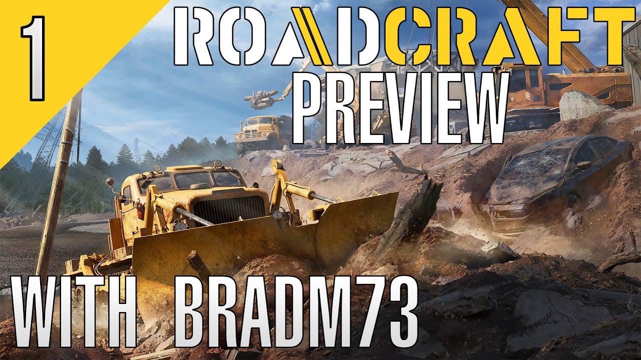 ROADCRAFT - DEMO PREVIEW -  Ep.1:  This game is going to be AWESOME!!!