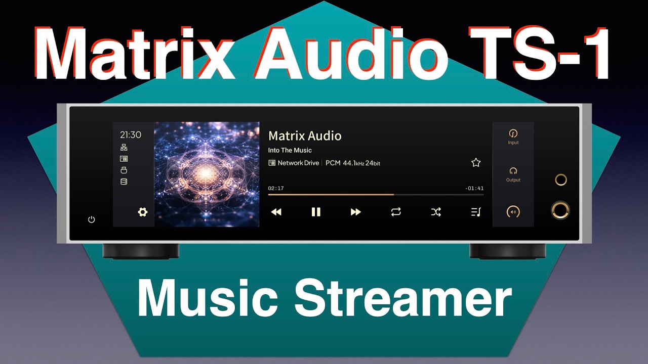 Matrix Audio TS 1 Music Streamer with DAC