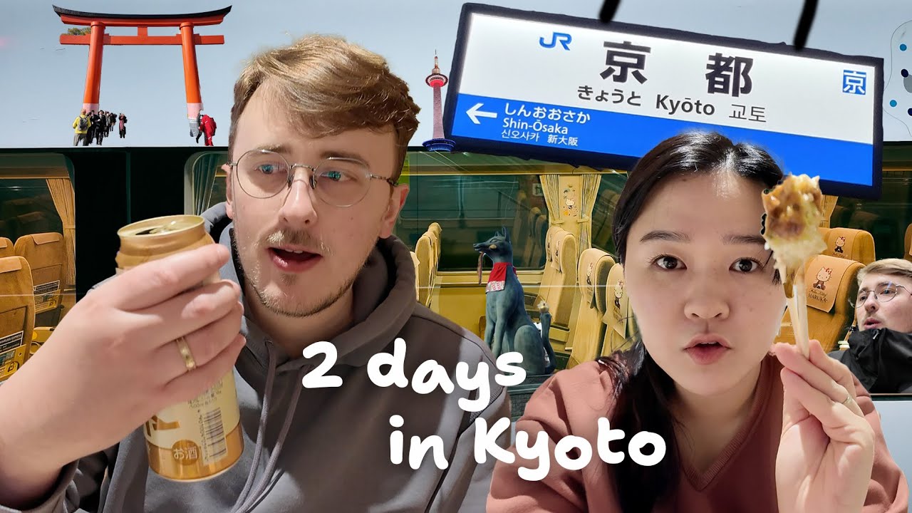 [Kyoto Vlog] We went to Kyoto... but things didn’t go as planned 😅