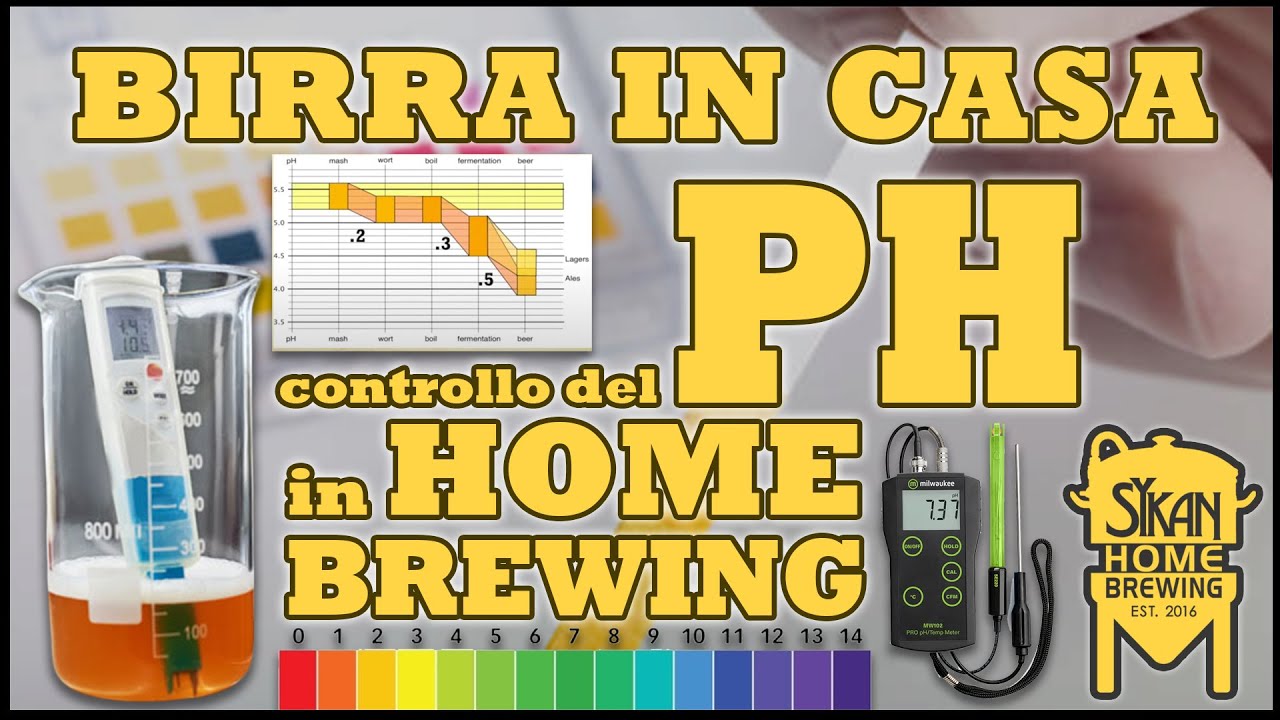 Il controllo del PH in HOMEBREWING | PERCHE' e QUANTO influisce sulla QUALITA' della BIRRA FINITA?