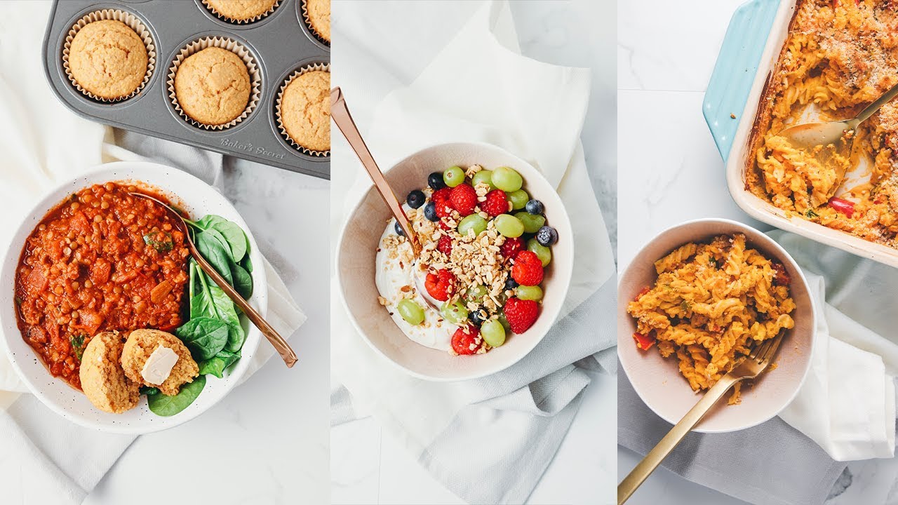 A Day of Balanced Vegan Meals + Healthy Recipes