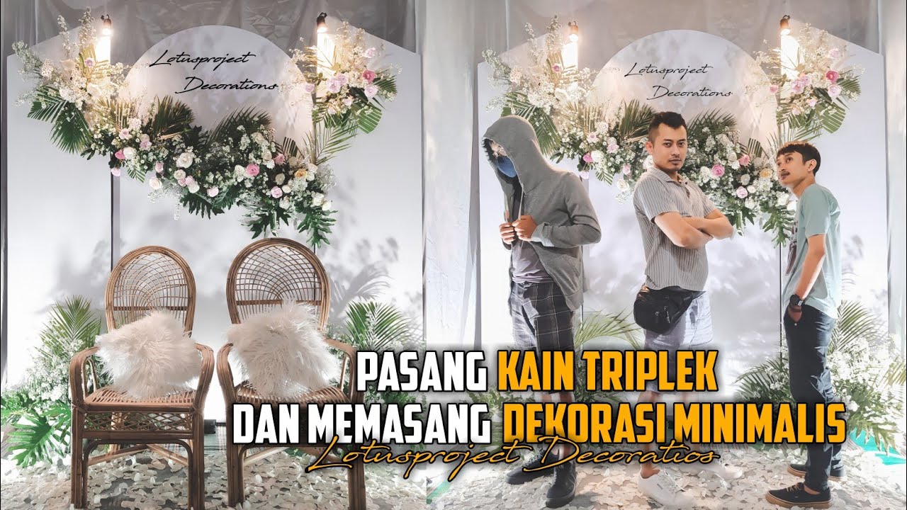 TUTORIAL DEKORASI PASANG KAIN TRIPLEK YANG LAGI HITZ TAHUN INI