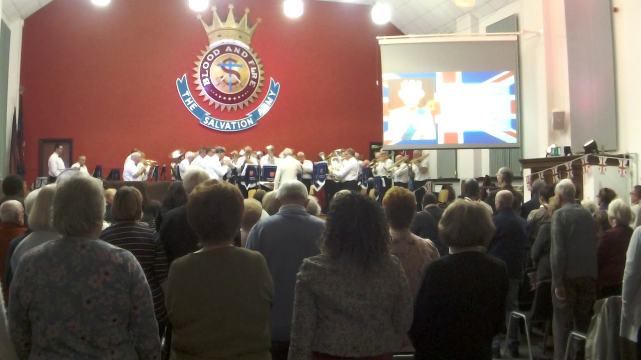 GOD SAVE THE QUEEN - FANFARE - Frank Wright.
