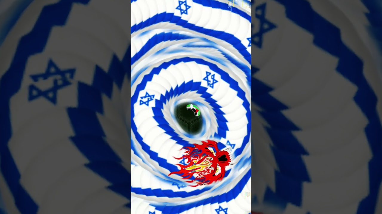 WORMATE.IO - Pro Palestine Vs Israeli Worm!  | #shorts