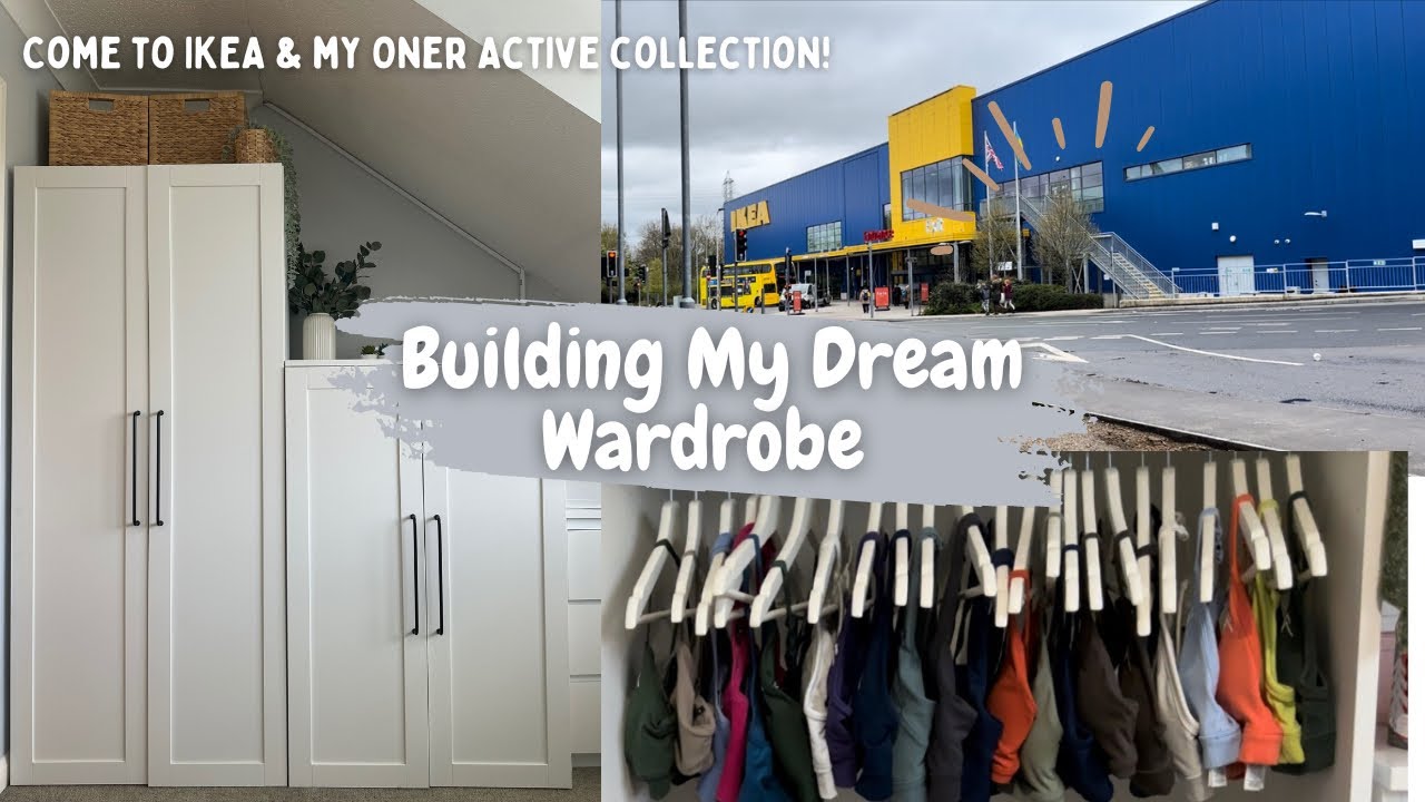 Building my dream wardrobe! Come to Ikea with me and my Oner Active collection