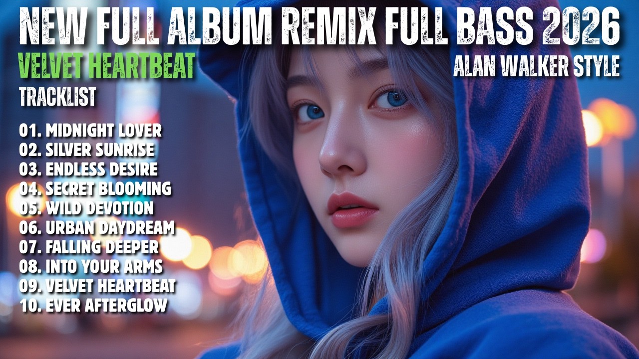 ALAN WALKER STYLE X SAHARA || VELVET HEARBEAT || NEW FULL ALBUM REMIX FULL BASS 2026