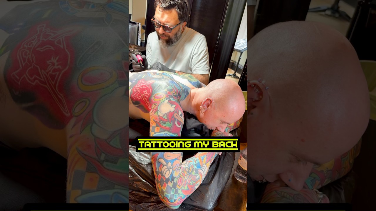 Kidney Tattoos are WILD!! | #BackTattoo #Tattoo #Tattoos