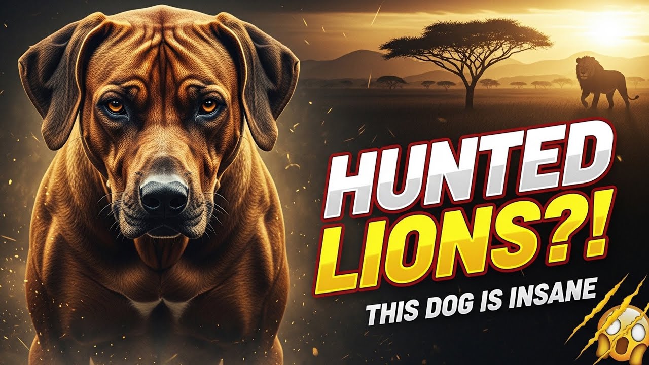 The Rhodesian Ridgeback The Dog That Hunted Lions… But There’s More