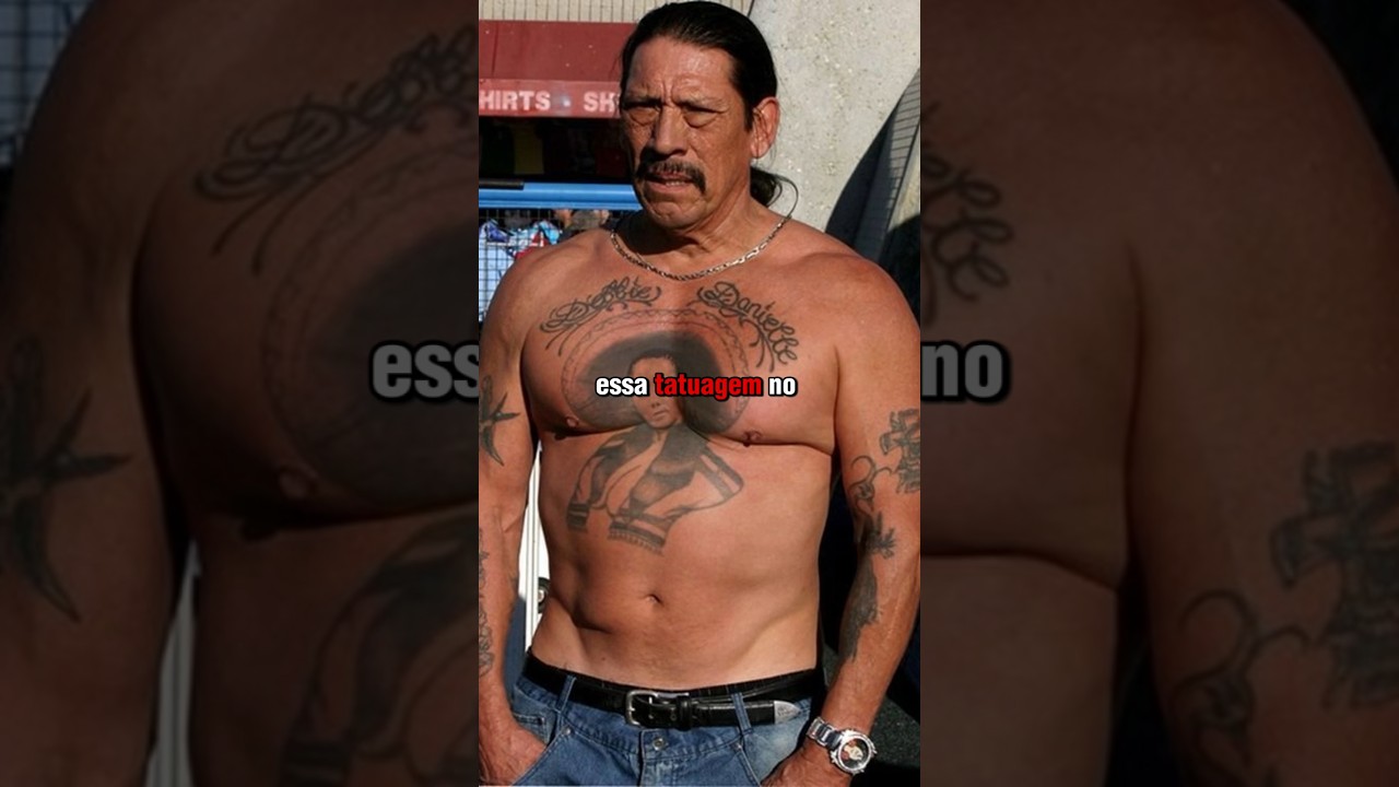 O ator americano Danny Trejo.     #hollywood