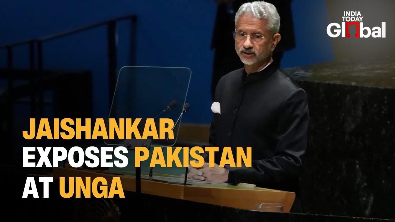One Nation Declares Terror State Policy: Jaishankar Exposes Pakistan at UNGA 2025