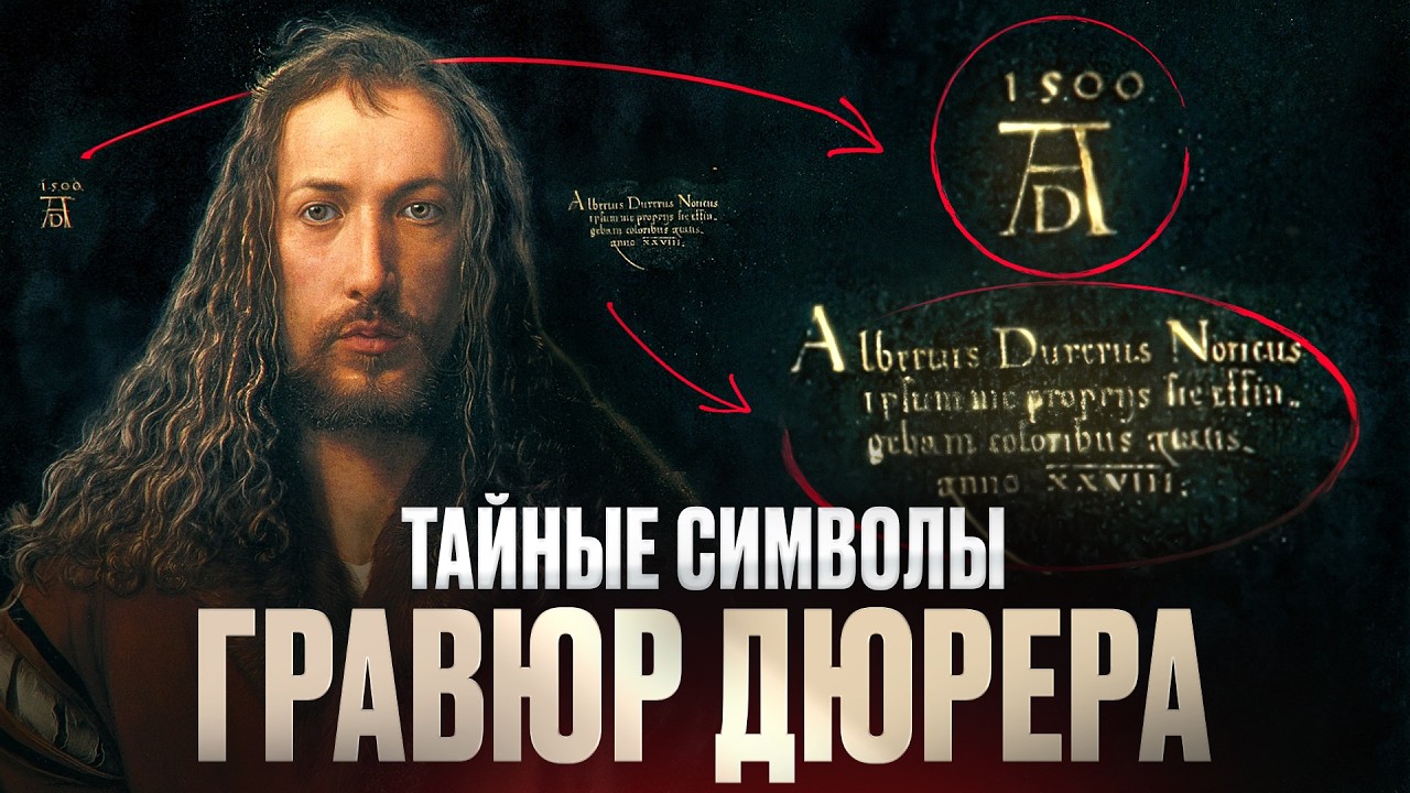 Меланхолия, смерть и дьявол: Тайные символы гравюр Дюрера