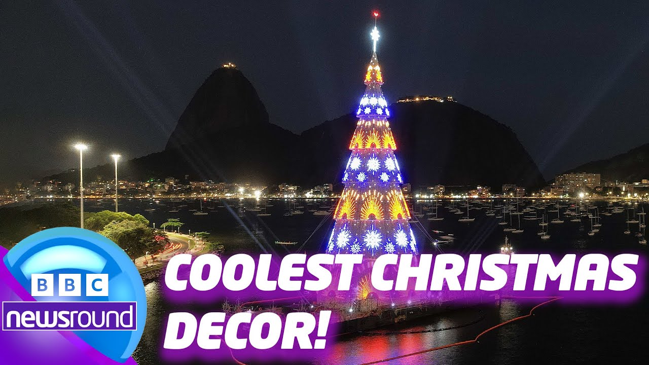 Coolest Christmas Decor & Ice Age Animals? | Newsround | News For Kids