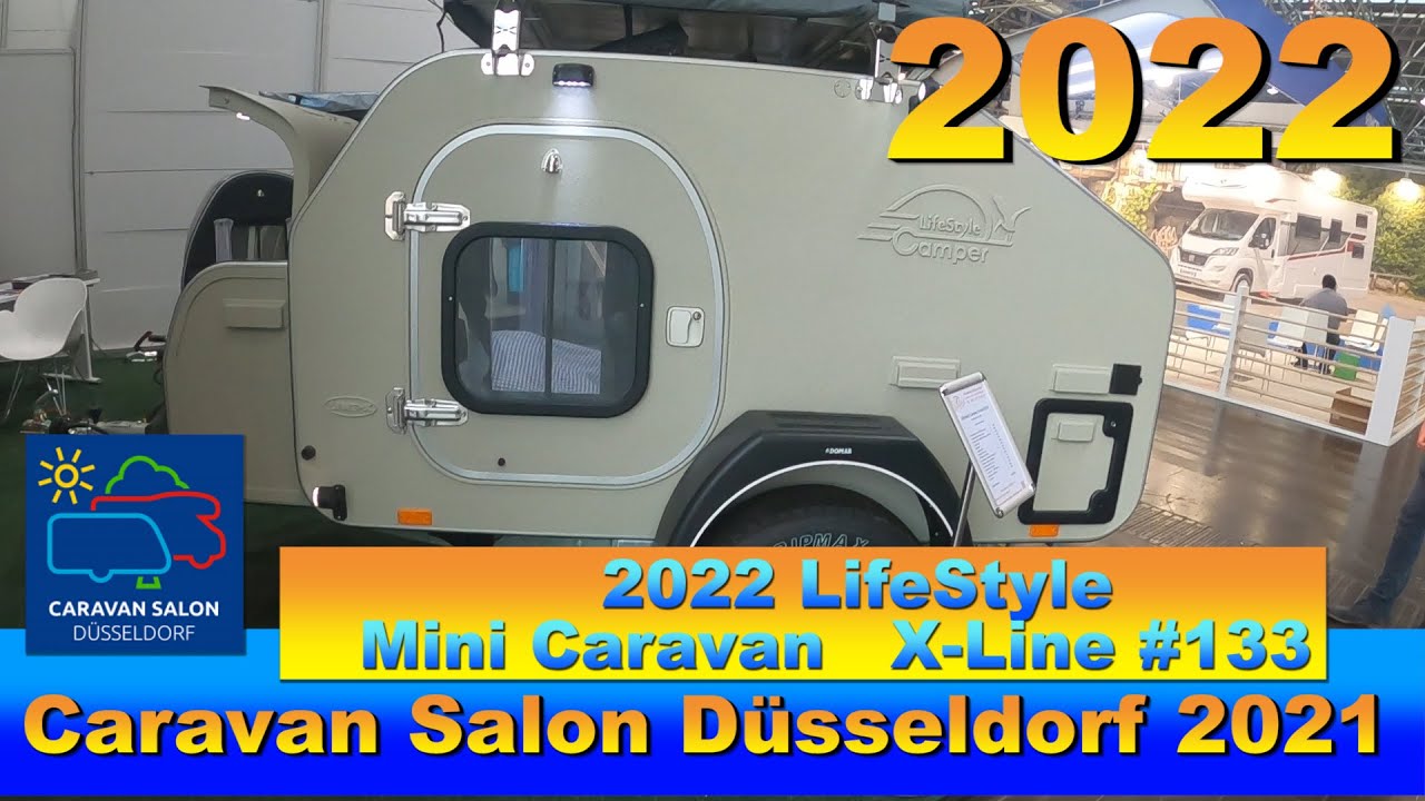 2022 LifeStyle Mini Caravan  X Line #133  Interior and Exterior  walkaround Caravan Salon D&uuml;sseldorf