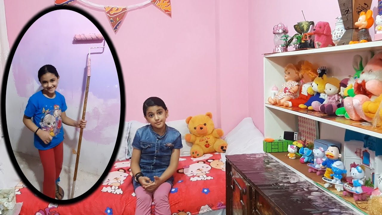 تلوين وتزين غرفه حبيبه عشان رمضان/ألعاب حبيبه