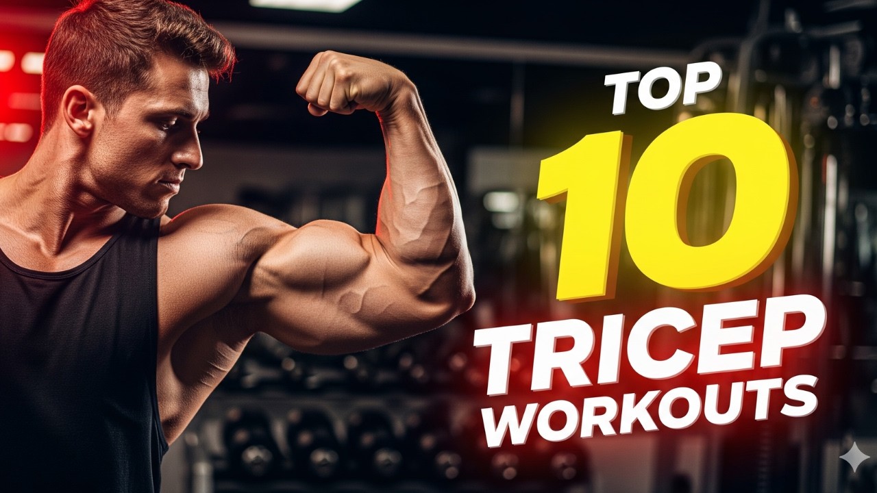 Top 10 Triceps Workouts for Bigger Arms 🎯 Build Bigger Triceps Fast! 💪