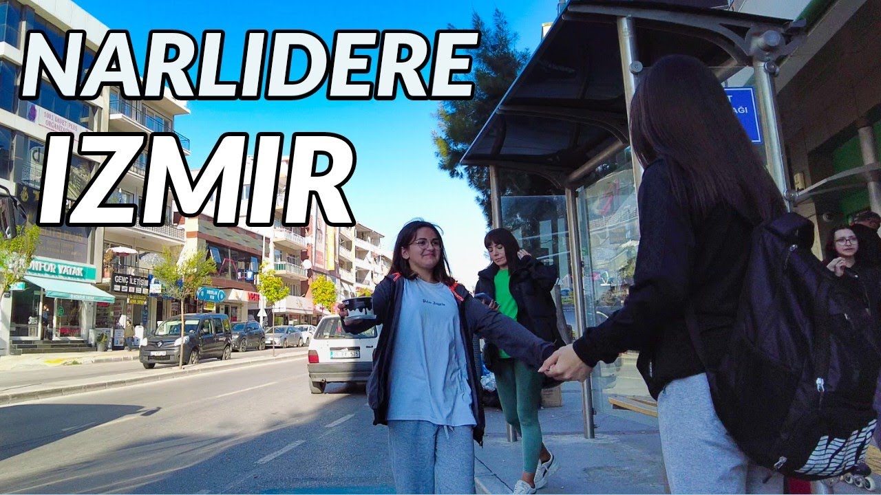 Izmir Turkey 2023 Explore The Beautiful Narlıdere District 4K 60fps Walking Tour