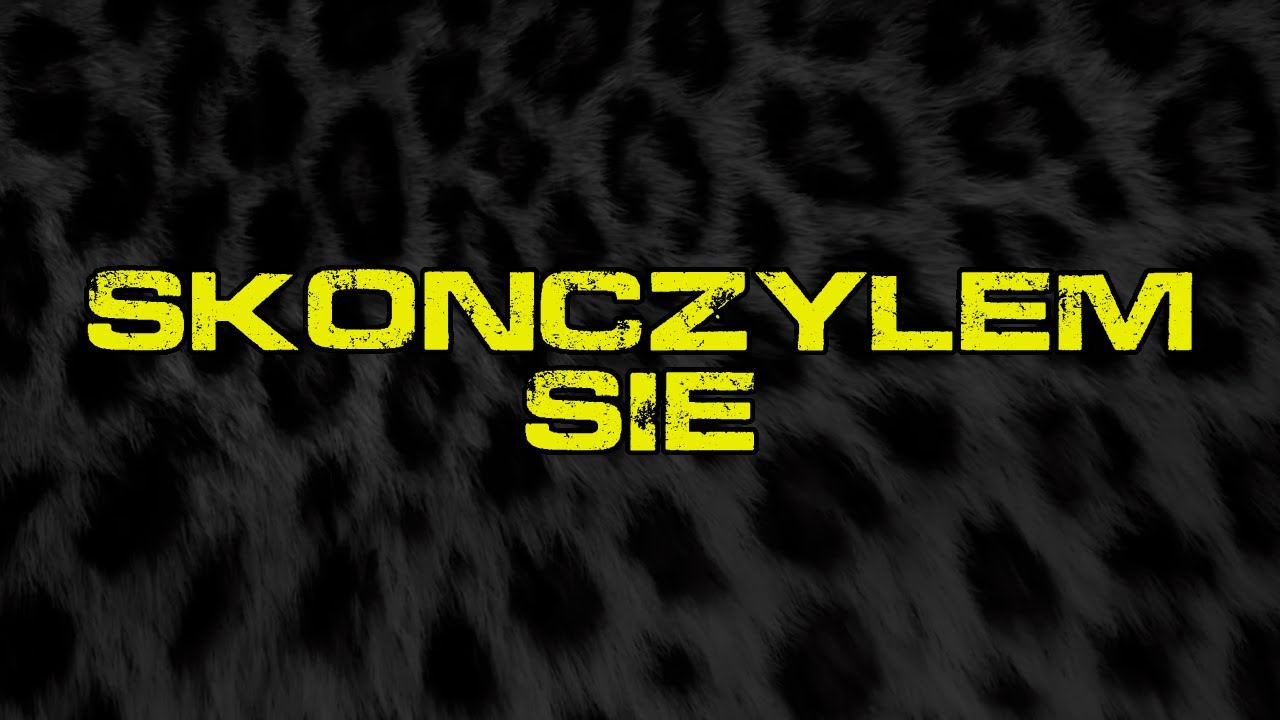 Clocker - SKOŃCZYŁEM SIĘ (LYRIC VIDEO)