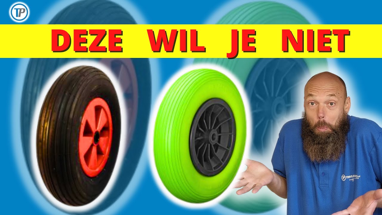 KRUIWAGENWIEL VERVANGEN, PU WIEL KRUIWAGEN, LUCHTBANDWIEL KRUIWAGEN, HOE VERVANG JE KRUIWAGENWIEL