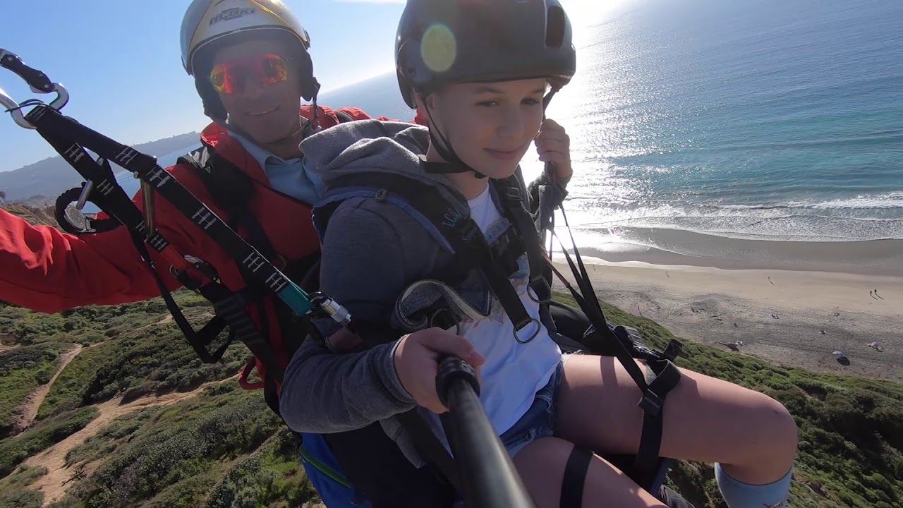 STEVE and Delany's tandem flight.