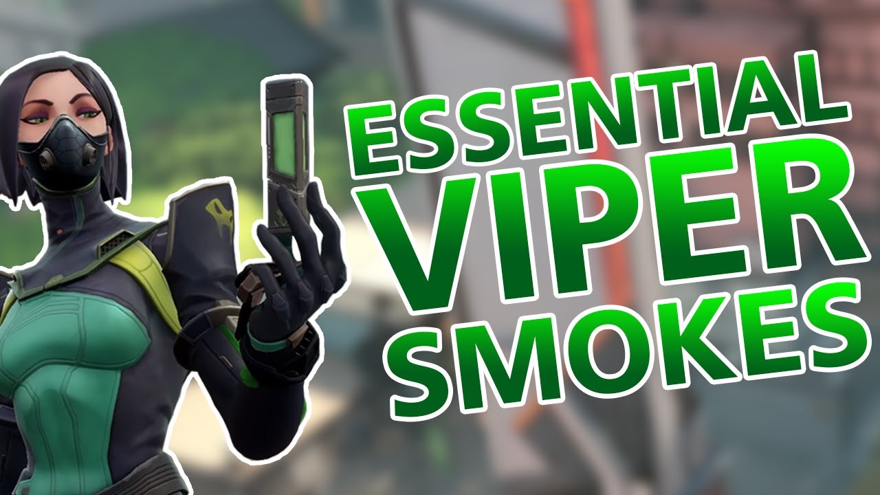 Viper One Way Smokes You NEED to know for RANKED (Valorant Guide)