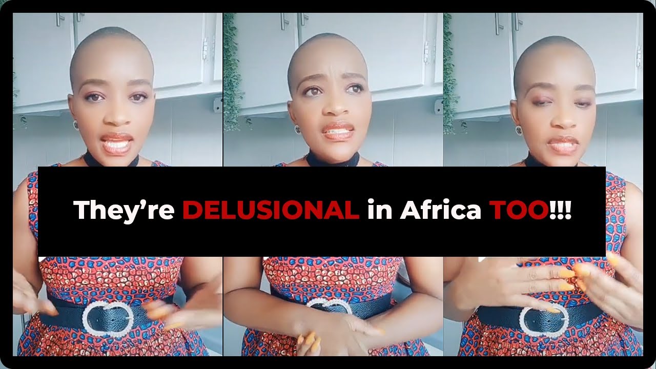 African Woman Is Delusional After Hitting The Wall