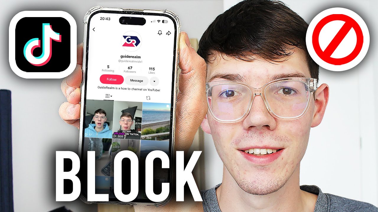 How To Block Someone On TikTok - Walkthrough