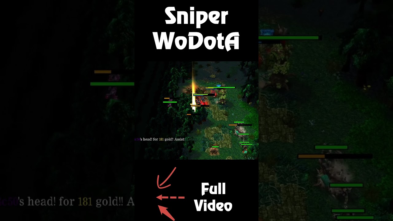 Sniper WoDotA - Episode 67 | Top 10  | Rampage | DotA 1