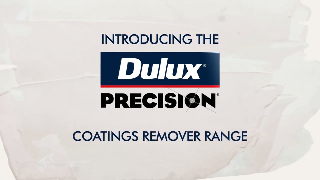Introducing the Dulux PRECISION® Coatings Remover Range