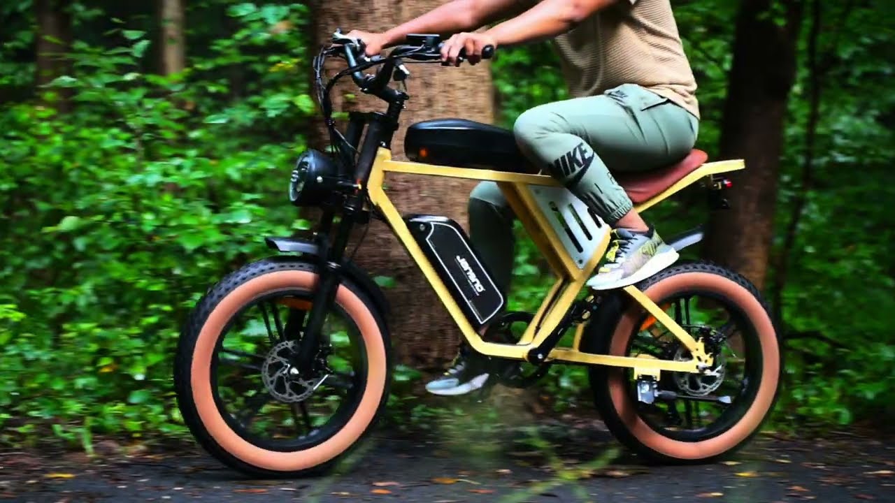 Электровелосипед Jansno X70 | Двойной аккумулятор 🔋