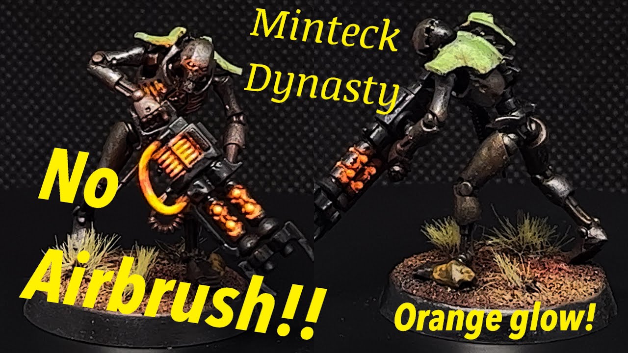 Painting Alternative Necrons (Orange glow)