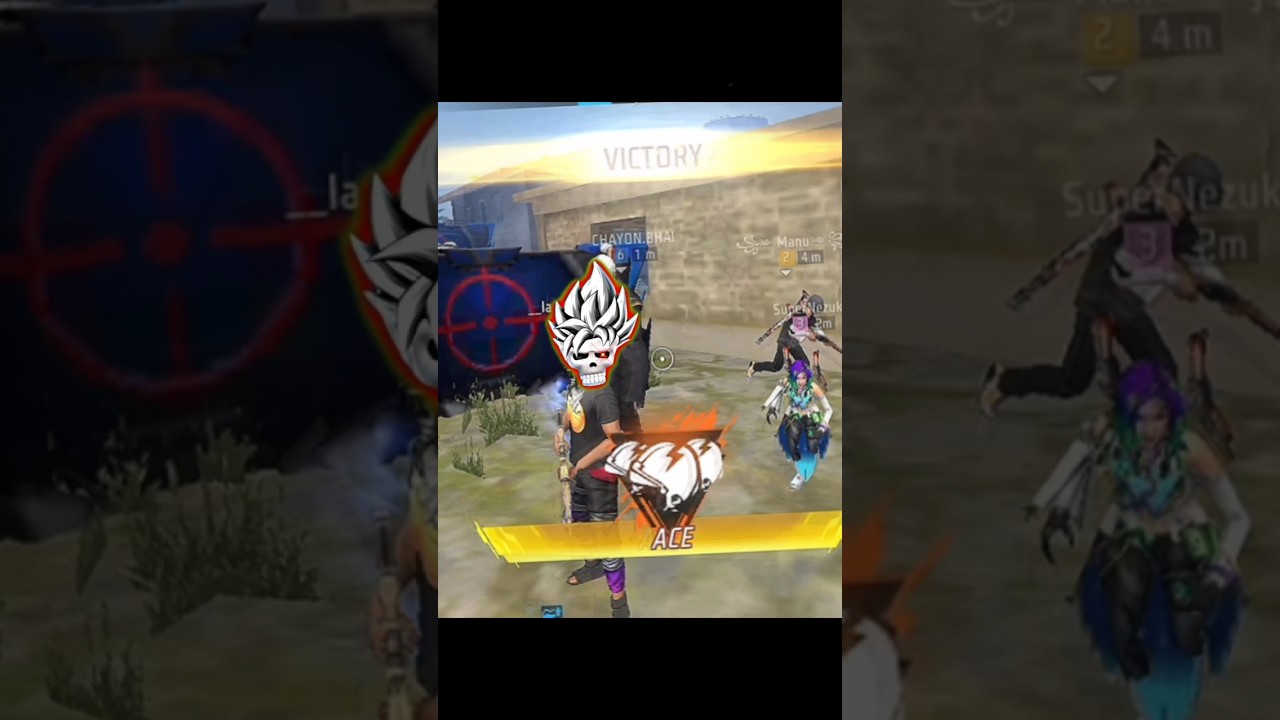 1 vs 6 ff gameplay 🔥 