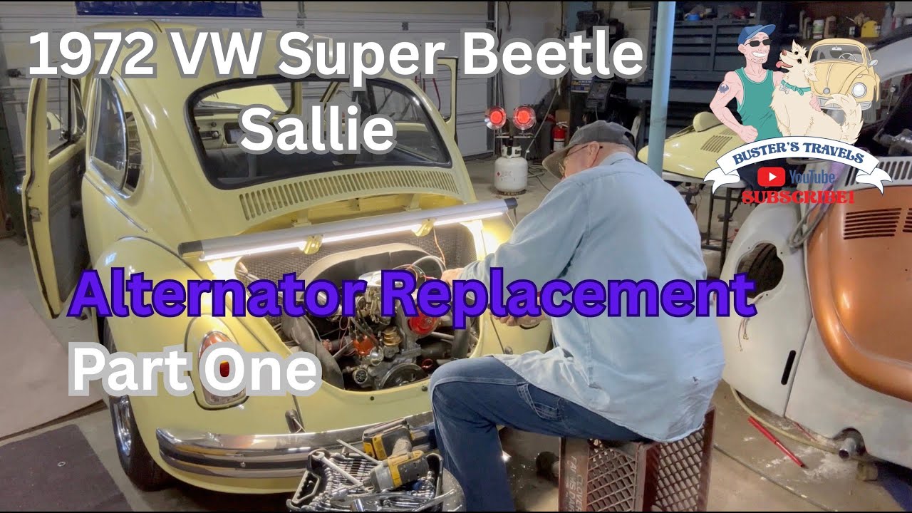 На VW Super Beetle Sallie установлен новый генератор @autooneled