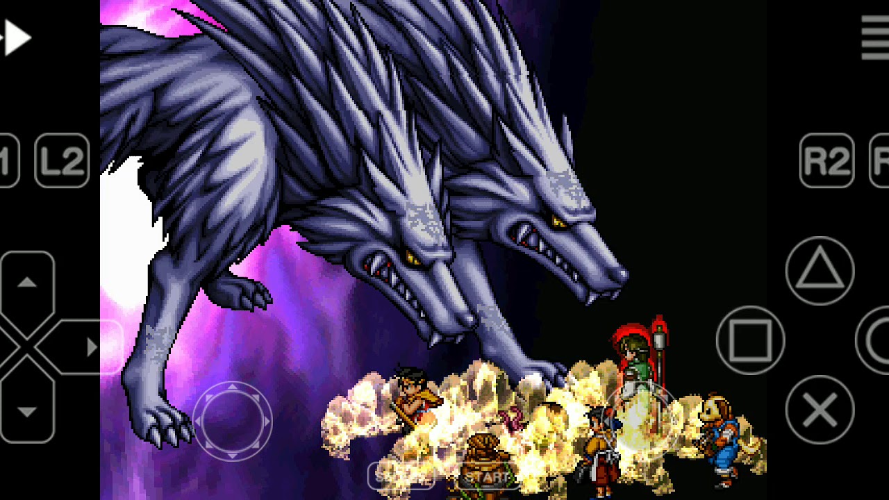 Suikoden II - Final Boss with "Worst" possible team