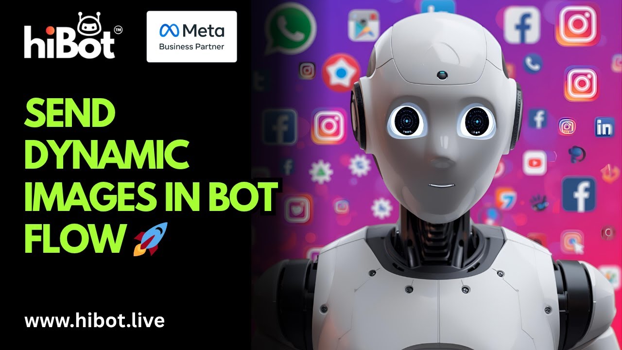 How to Send Dynamic Image In A Bot Flow? | HiBot Tutorial