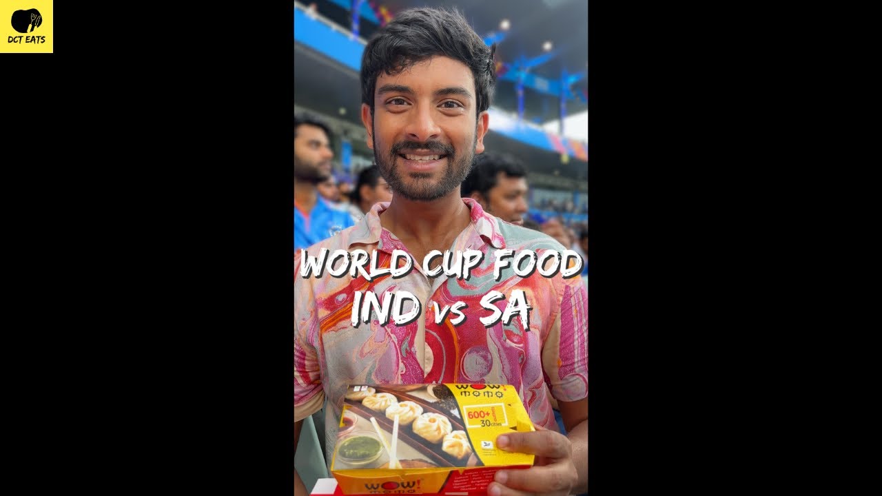 SMOKY Cricket World Cup Experience in Kolkata!! 🏏🏆🥟