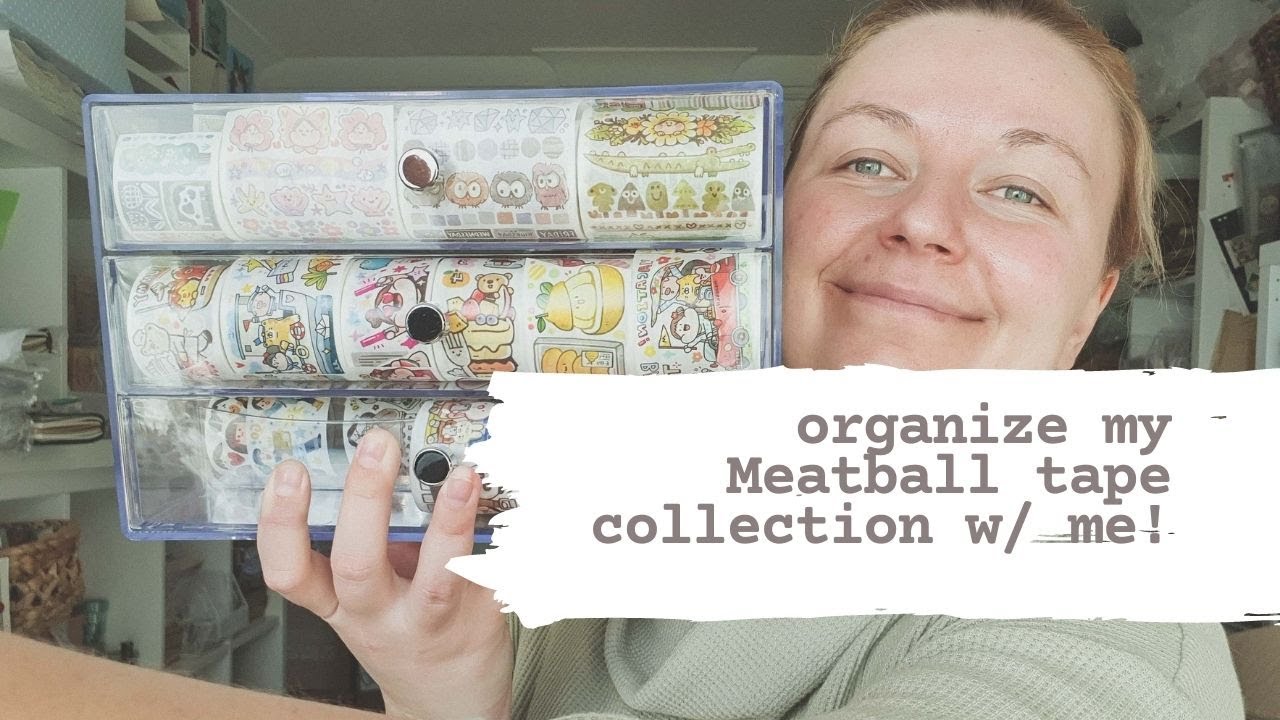 Organize my Meatball tape collection with me (and Cookie)!