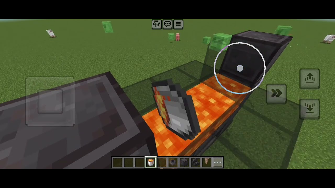 Como fazer lava infinita no Minecraft Bedrock 
