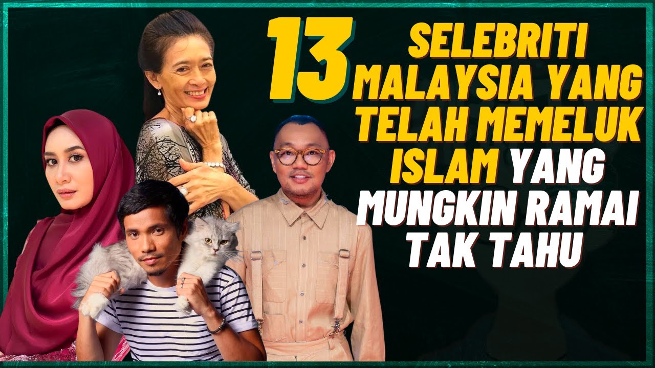 13 Selebriti Malaysia Yang Masuk / Memeluk Islam (Marsha Milan, Stacy)