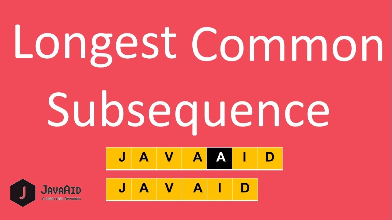 Longest Common Subsequence(LCS) Dynamic Programming In O(N) Space | EP7