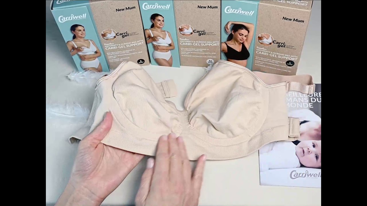 MATERNITY & NURSING BRA WITH CARRI GEL SUPPORT